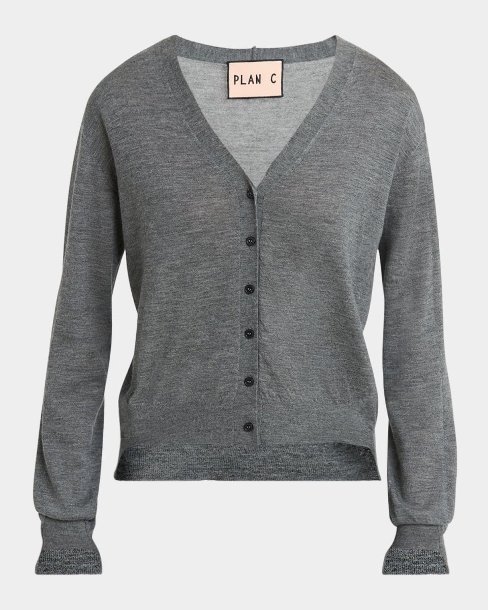 V-Neck Cashmere Cardigan